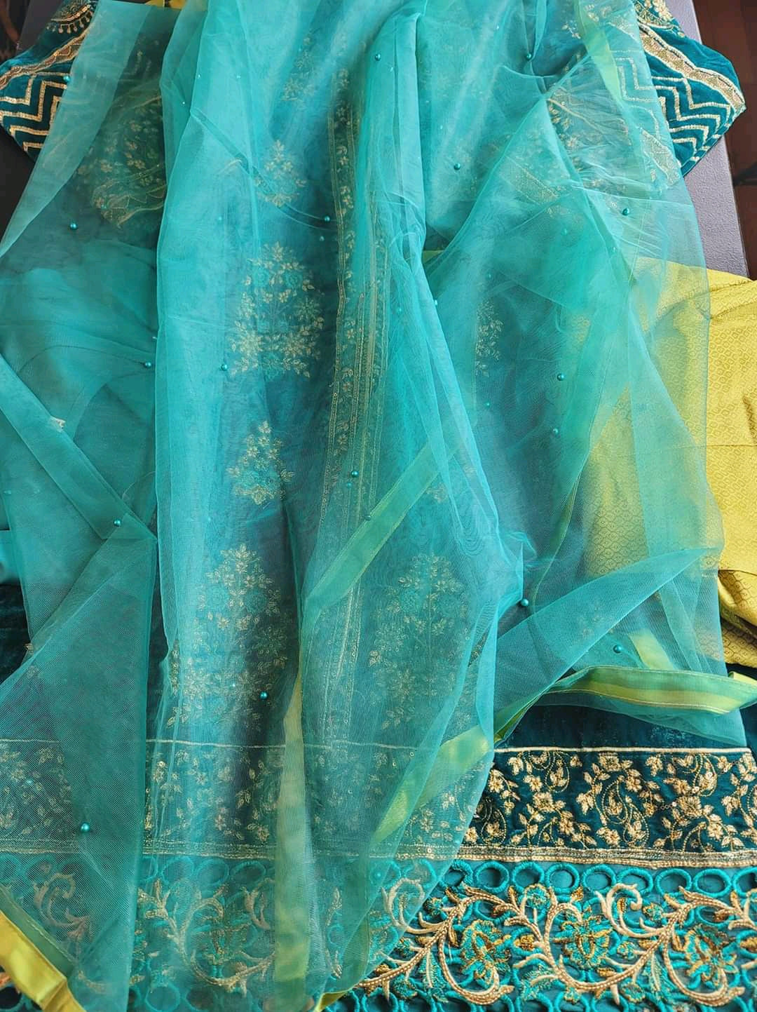 Pakistani Stitched Embroidery Party Wear Dresses Ready To Ship