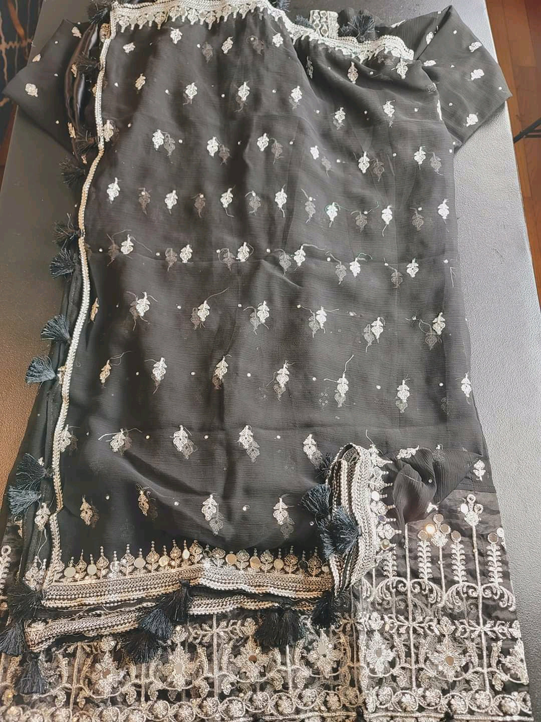 Pakistani Stitched Embroidery Party Wear Dresses Ready To Ship