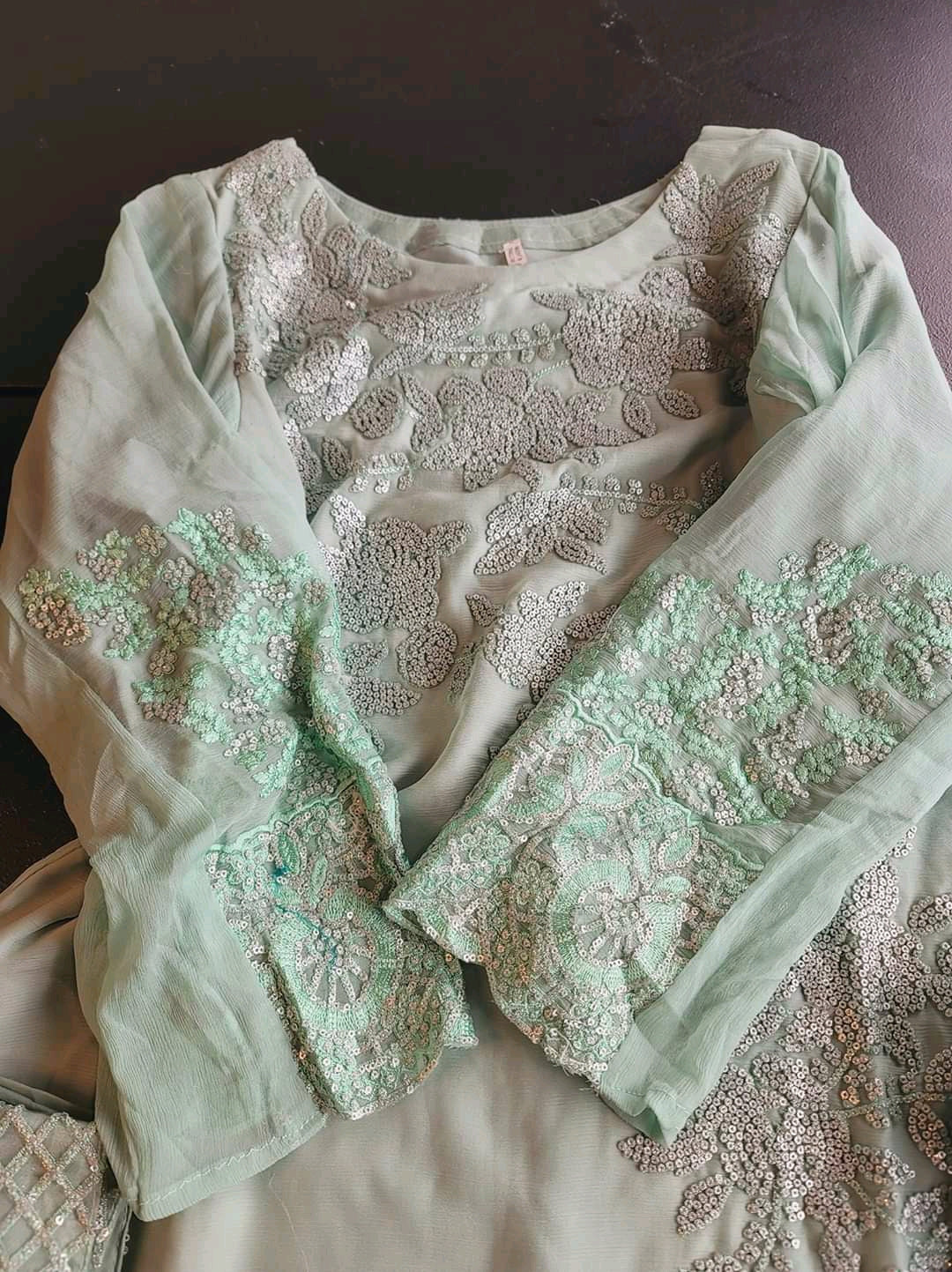 Pakistani Stitched Embroidery Party Wear Dresses Ready To Ship