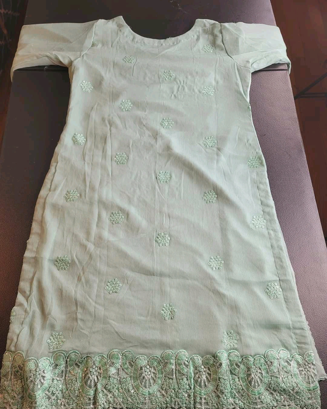 Pakistani Stitched Embroidery Party Wear Dresses Ready To Ship