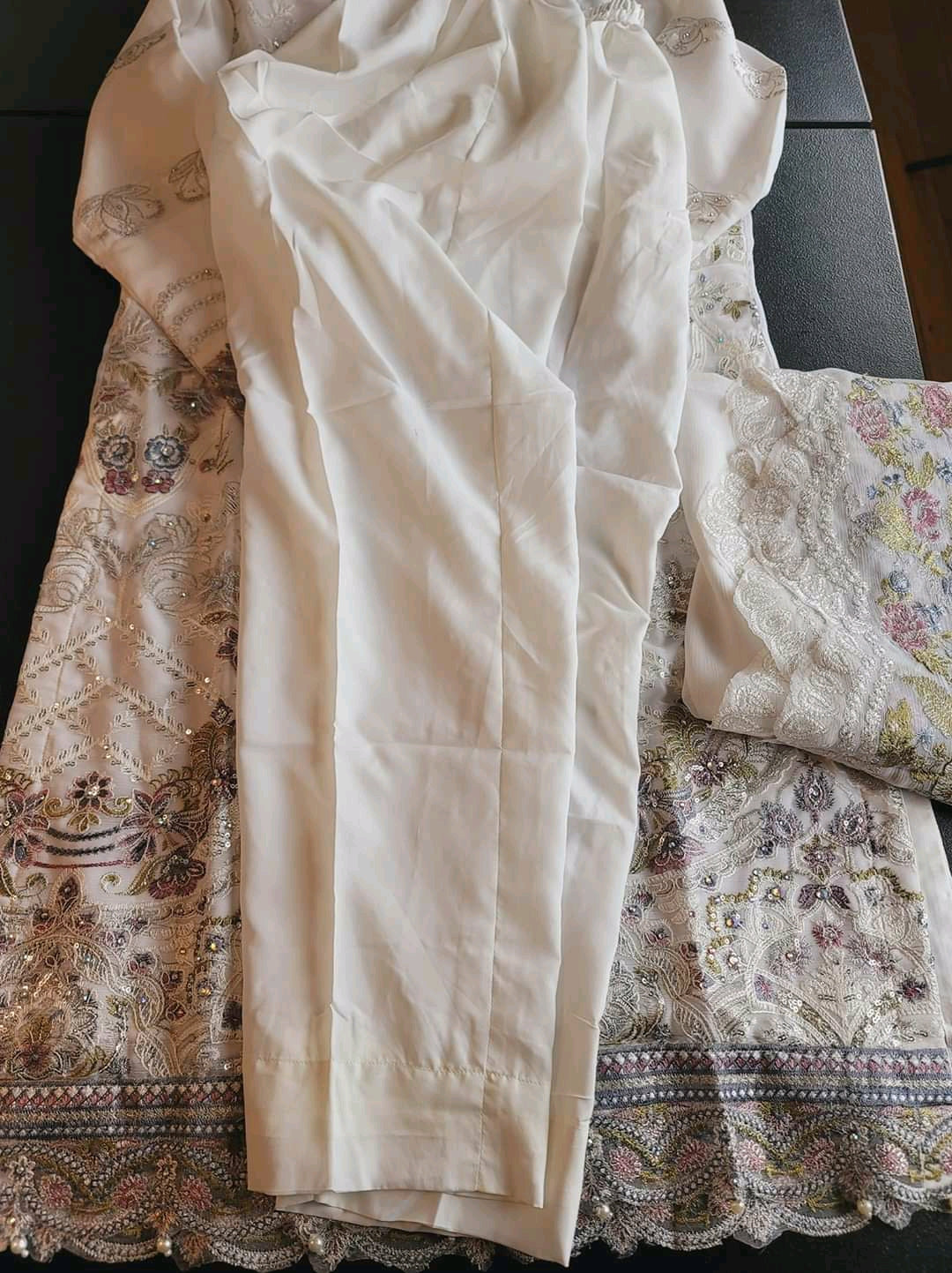 Pakistani Stitched Embroidery Party Wear Dresses Ready To Ship