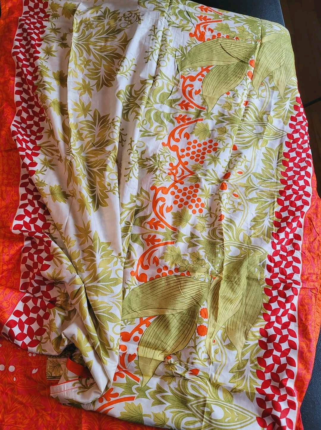 Pakistani linen Embroidered Salwar kameez Ready To Ship