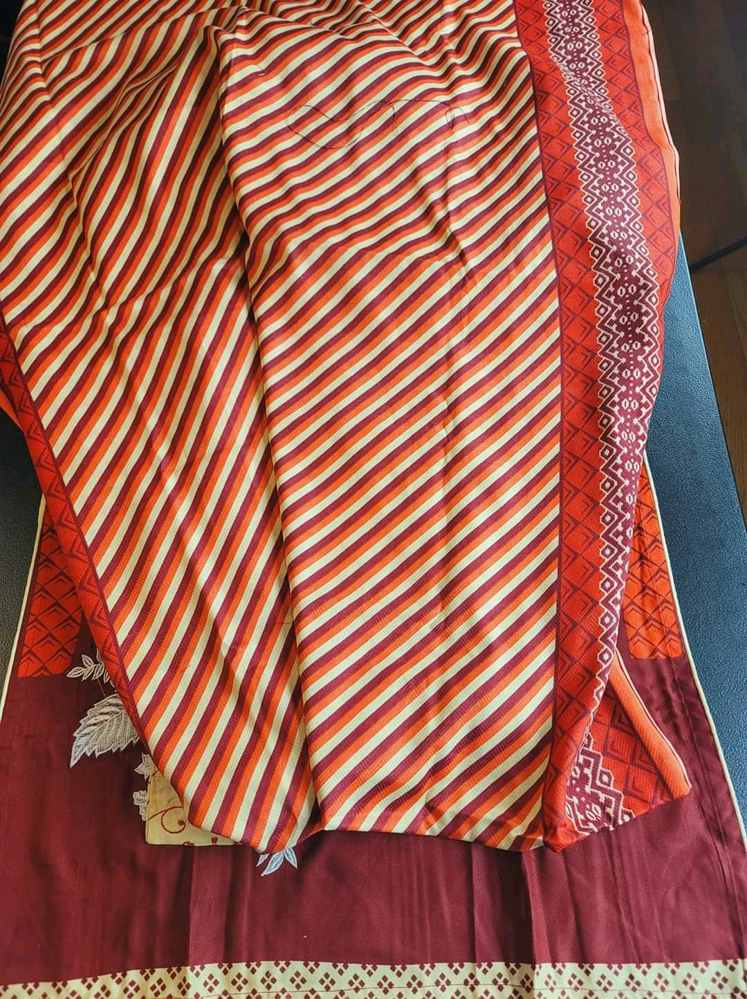 Pakistani linen Embroidered Salwar kameez Ready To Ship