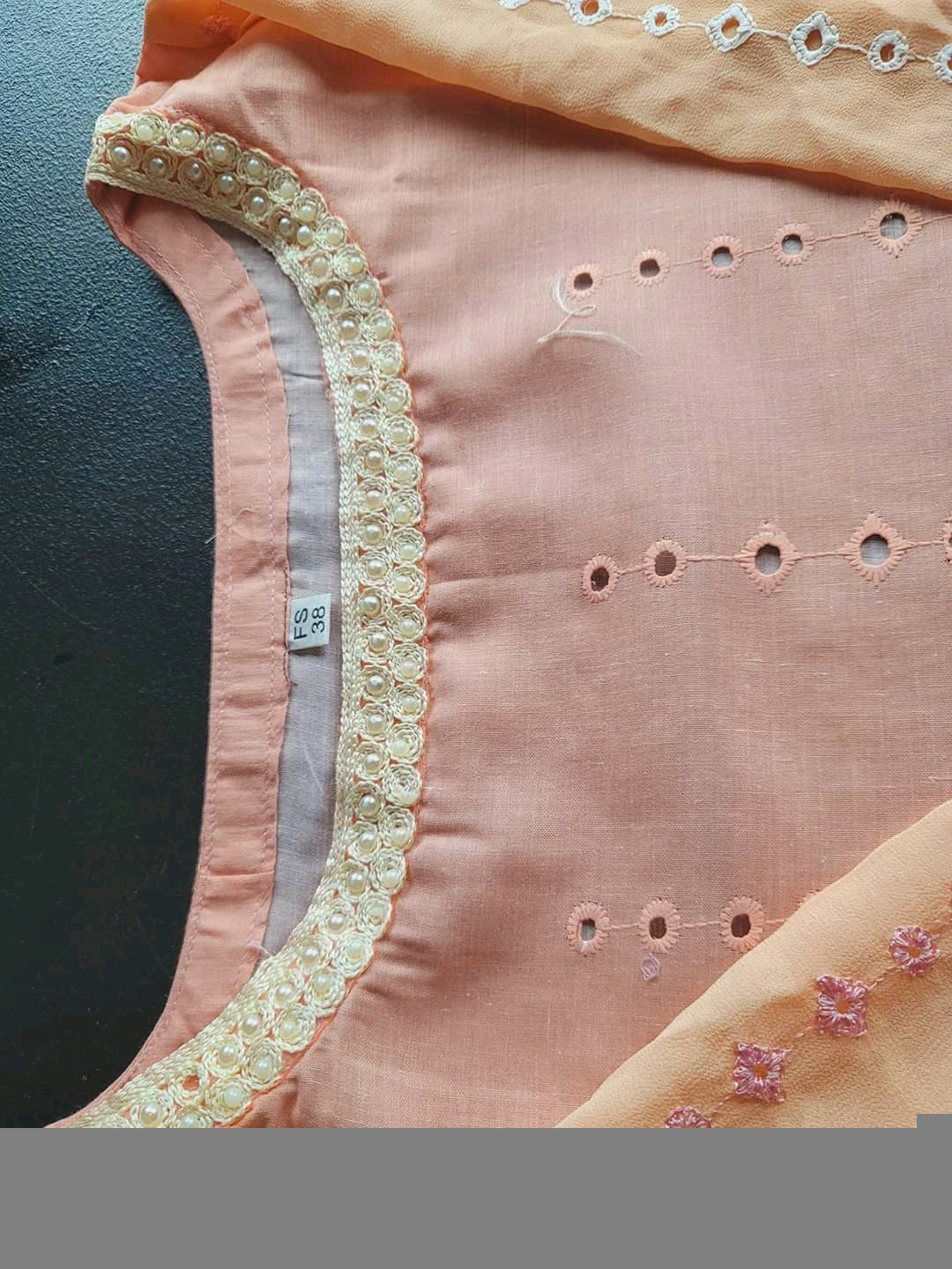 Indian Cotton Stitched Embroidery Suit Ready To Ship