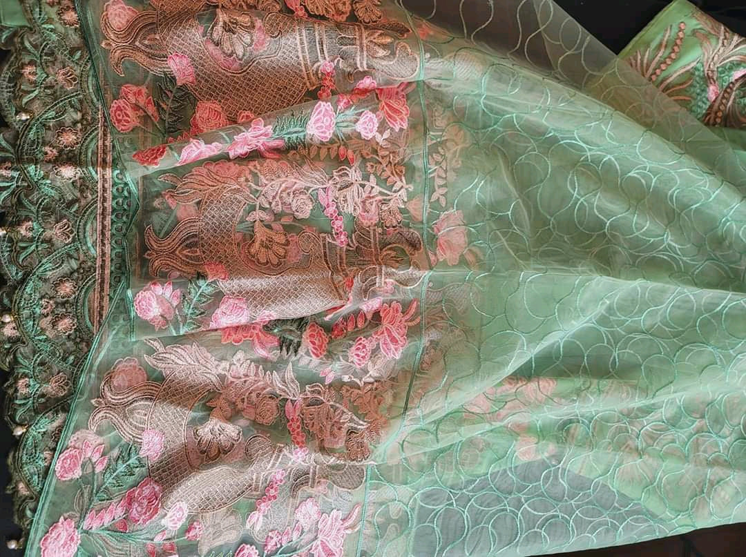 Pakistani Stitched Embroidery Party Wear Dresses Ready To Ship