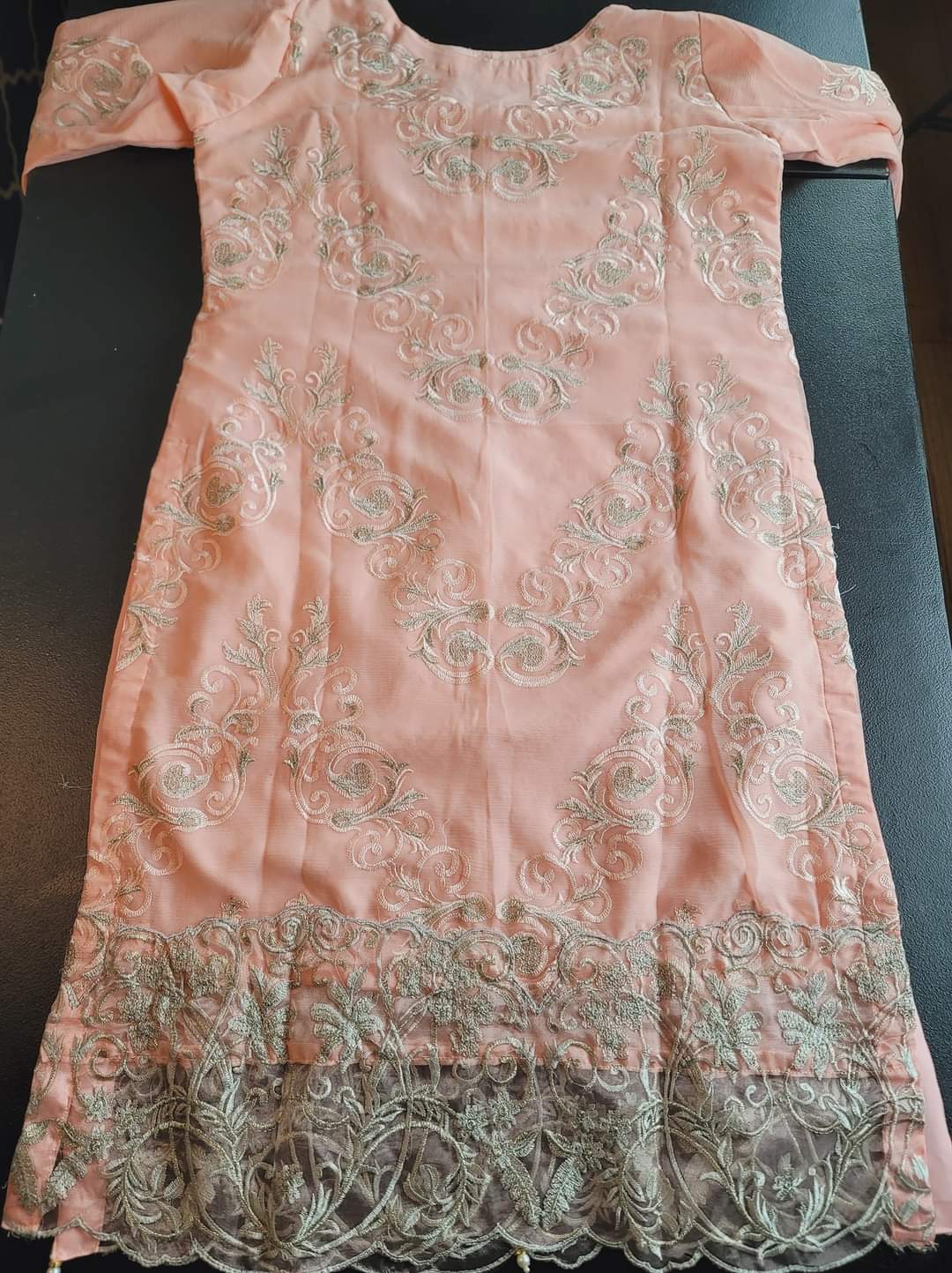 Pakistani Stitched Embroidery Party Wear Dresses Ready To Ship