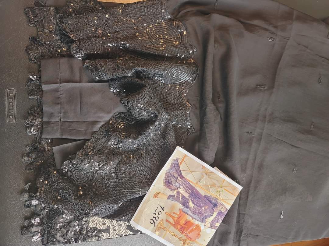 Pakistani Stitched Embroidery Party Wear Dresses Ready To Ship