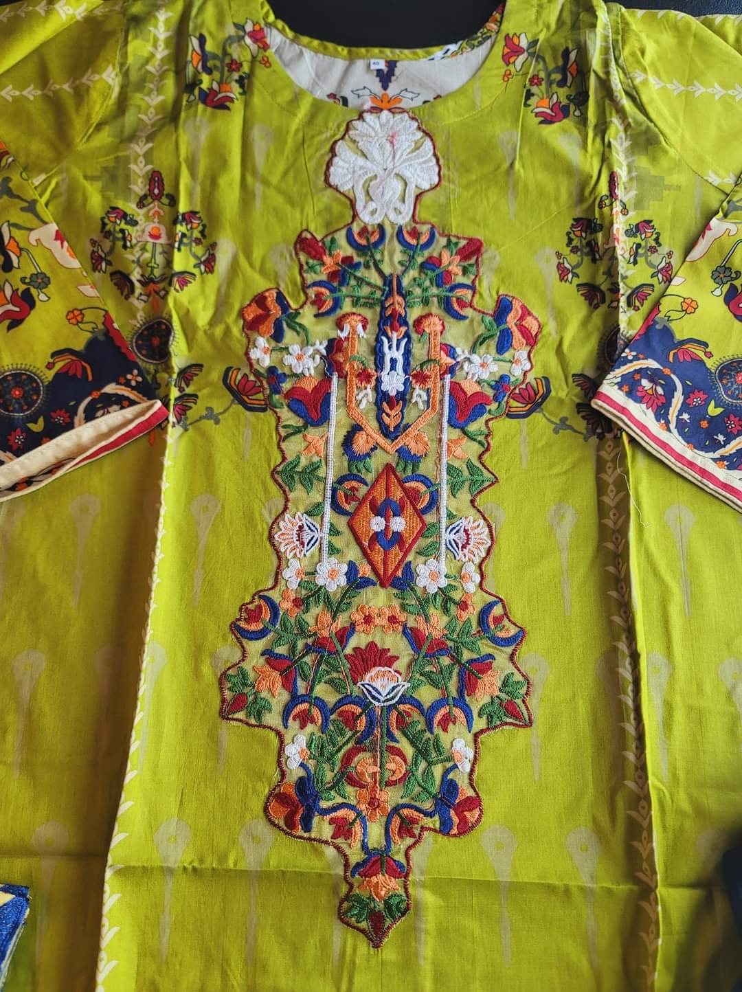 Pakistani Lawn Embroidered Salwar kameez Ready To Ship