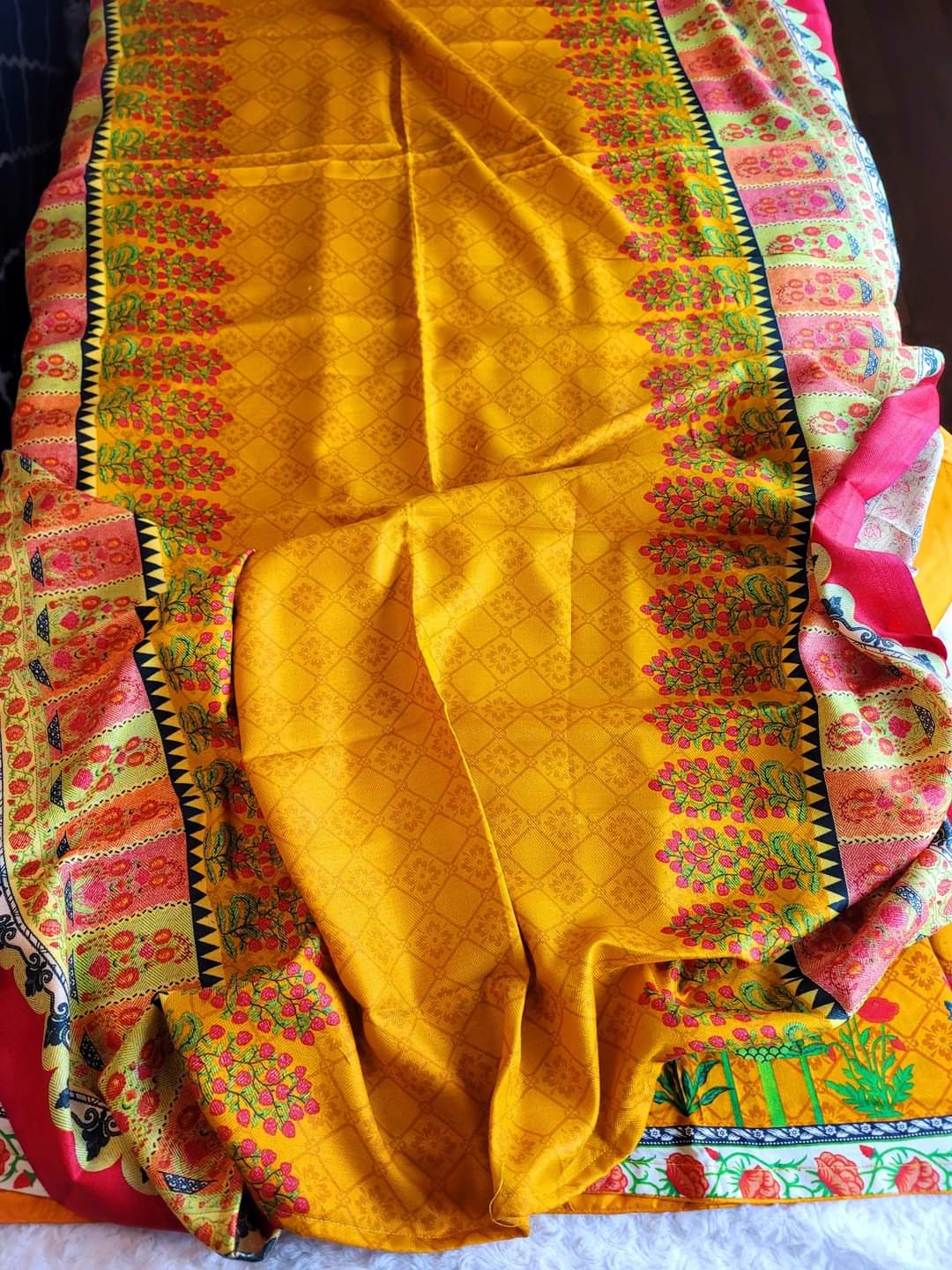 Pakistani Linen Embroidered Salwar kameez Ready To Ship