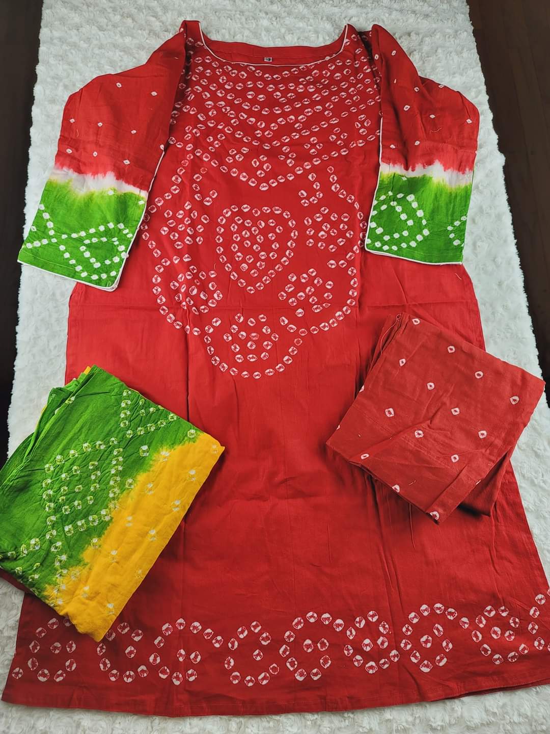 Falgun special Bangladeshi batik salwer kamiz