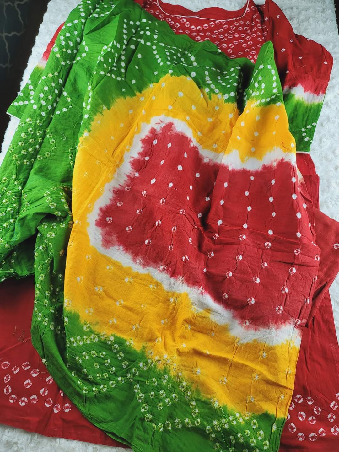 Falgun special Bangladeshi batik salwer kamiz