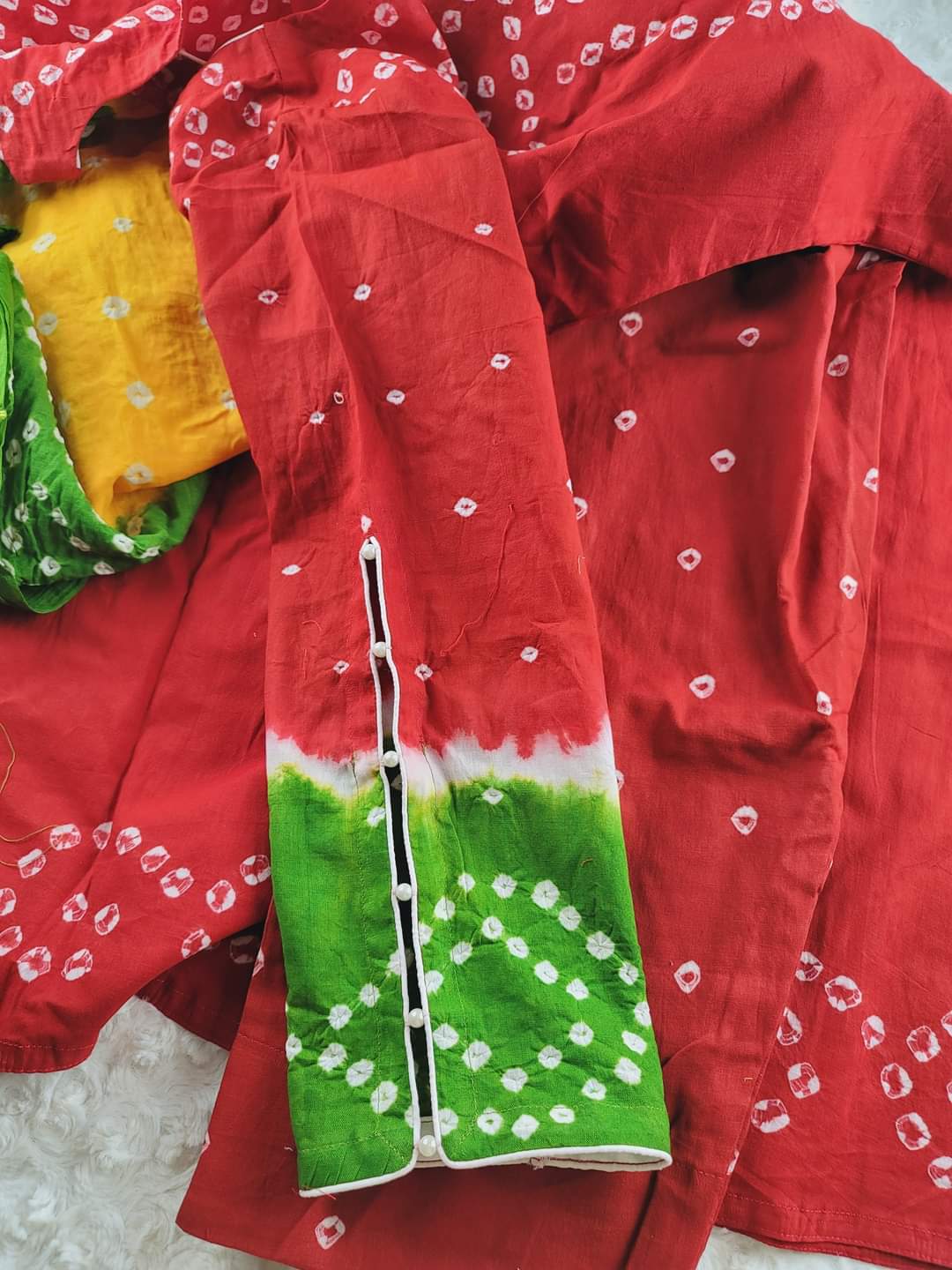 Falgun special Bangladeshi batik salwer kamiz