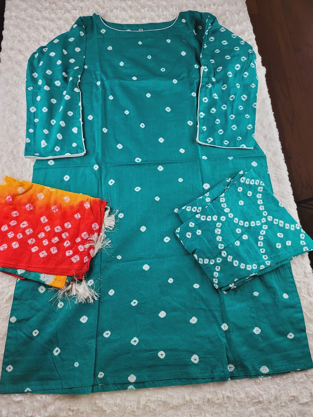 Falgun special Bangladeshi batik salwer kamiz