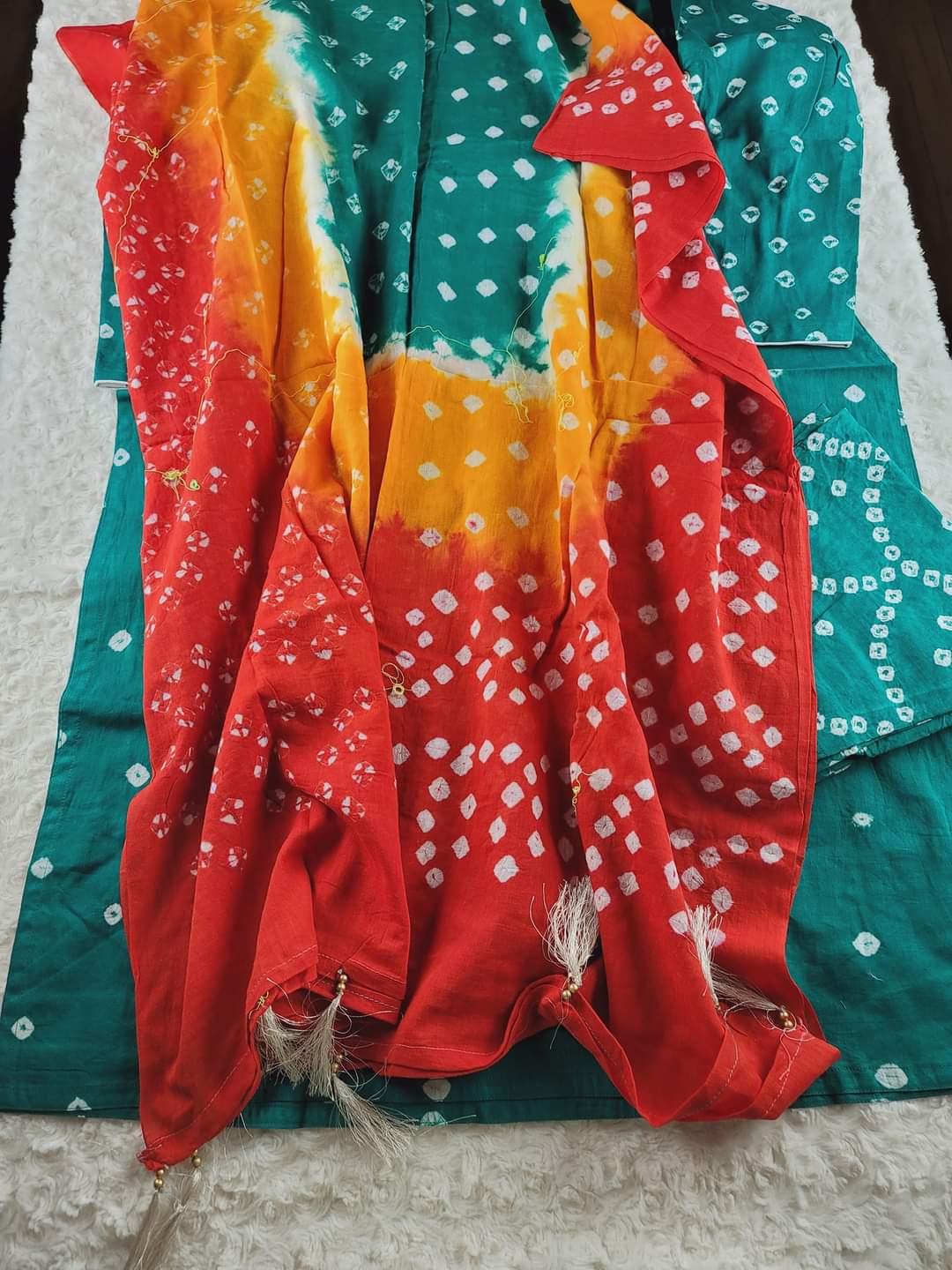 Falgun special Bangladeshi batik salwer kamiz