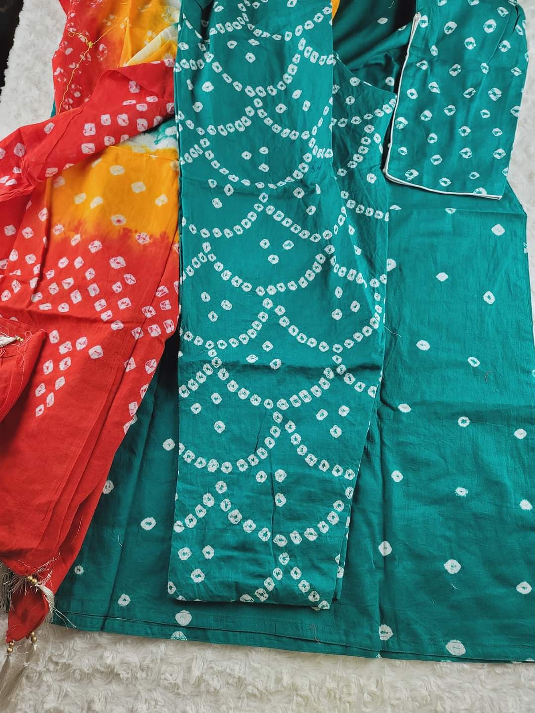 Falgun special Bangladeshi batik salwer kamiz