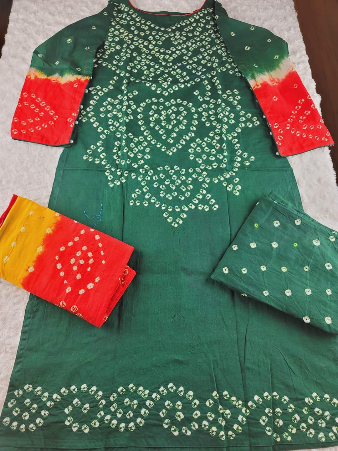 Falgun special Bangladeshi batik salwer kamiz