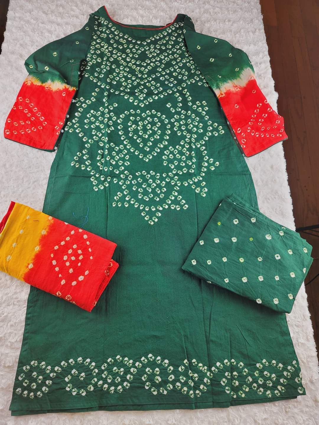 Falgun special Bangladeshi batik salwer kamiz