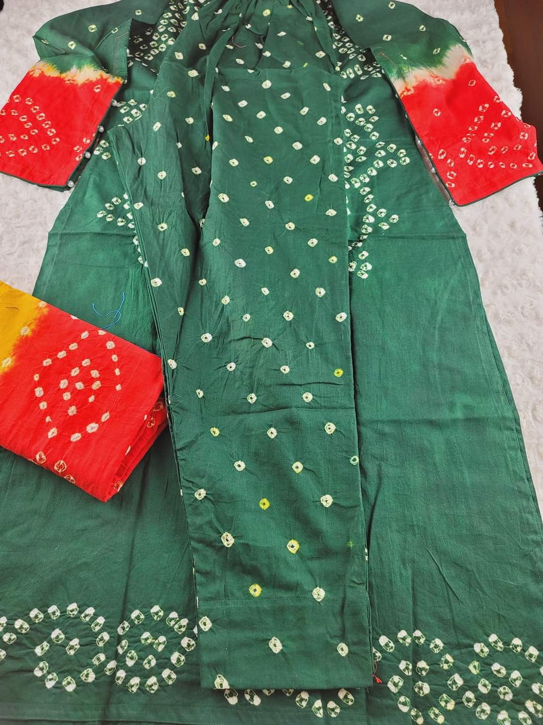 Falgun special Bangladeshi batik salwer kamiz