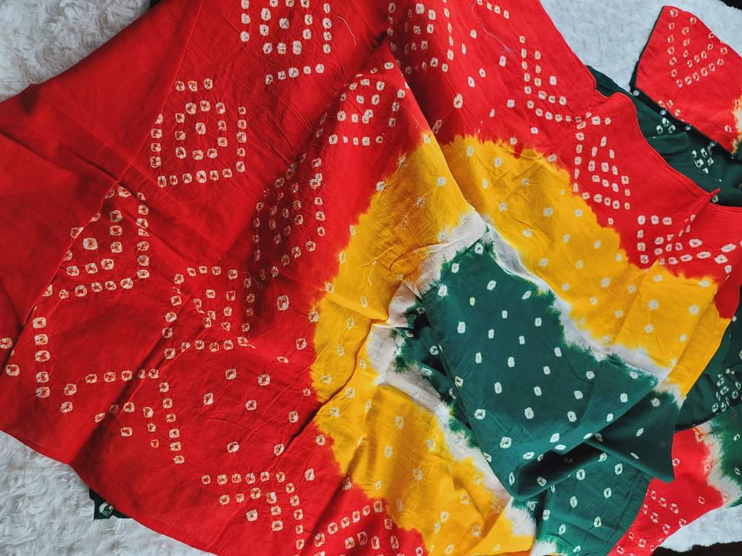 Falgun special Bangladeshi batik salwer kamiz