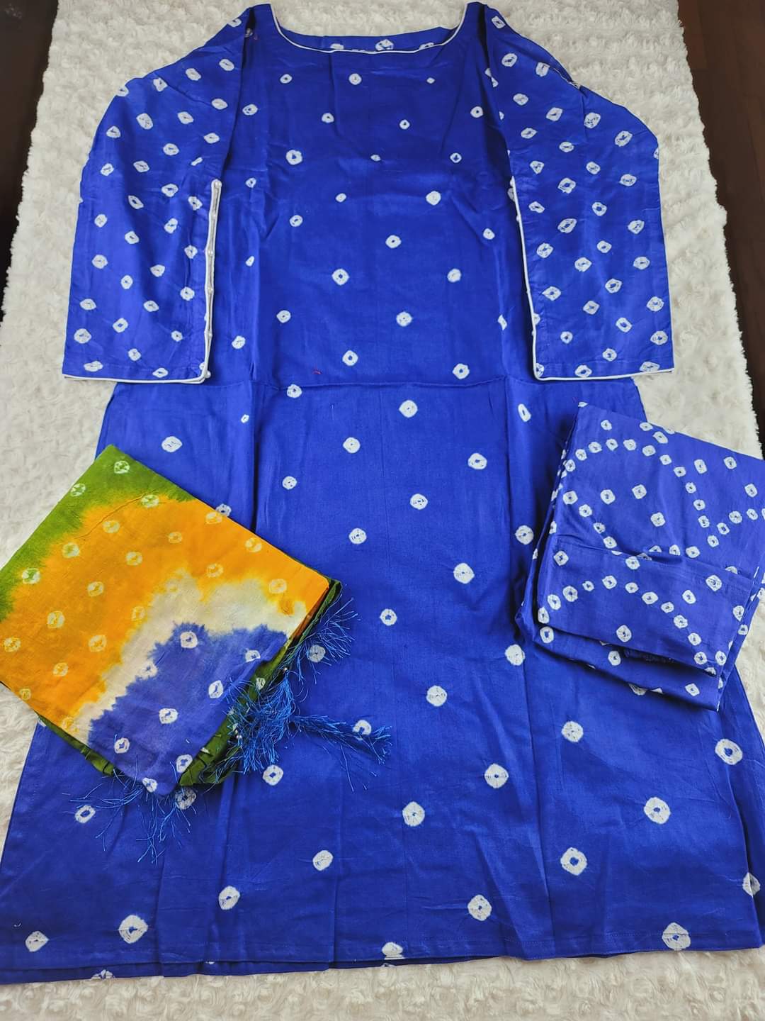 Falgun special Bangladeshi batik salwer kamiz