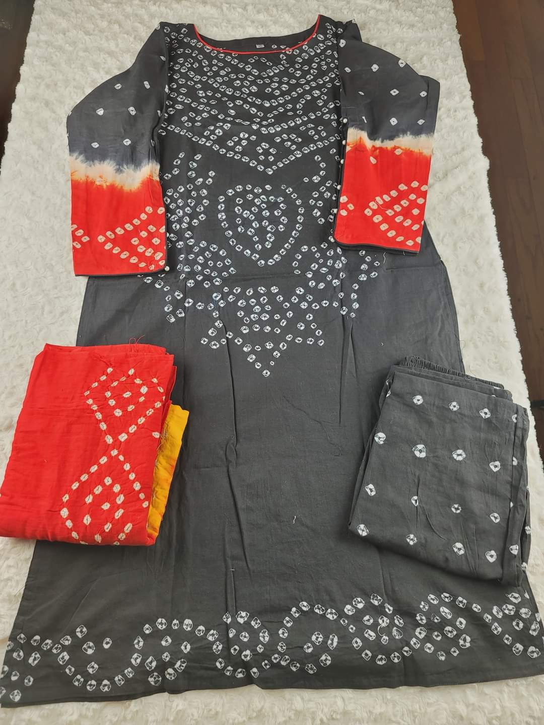 Falgun special Bangladeshi batik salwer kamiz