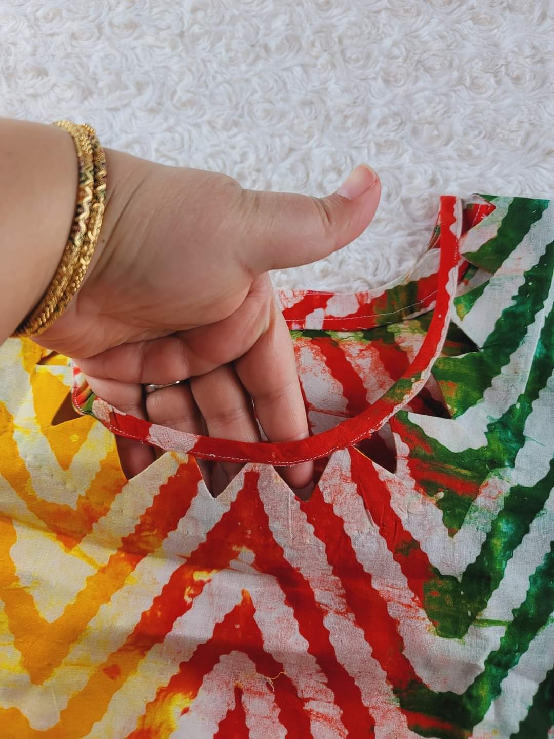 Falgun special Bangladeshi batik salwer kamiz