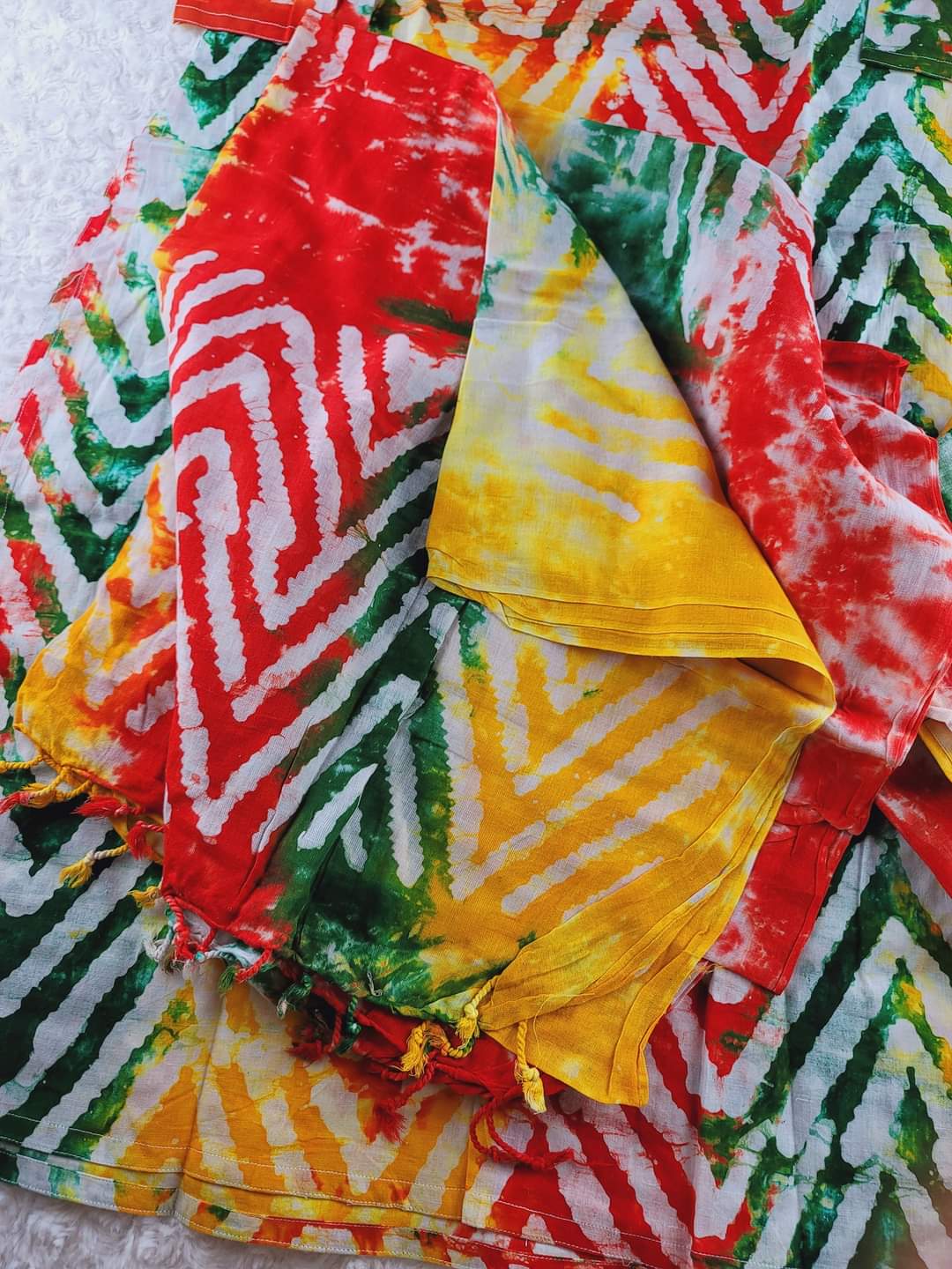 Falgun special Bangladeshi batik salwer kamiz