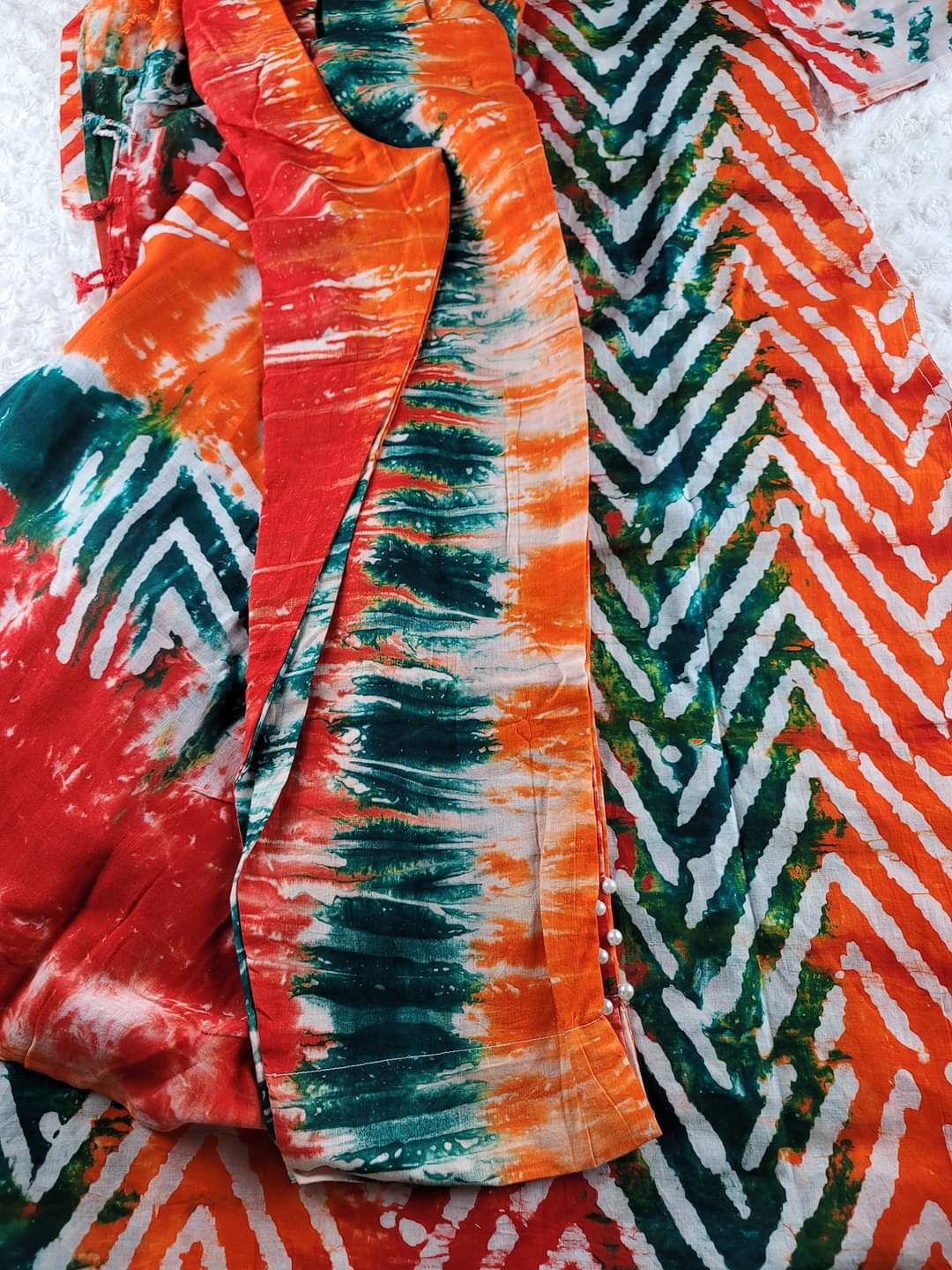 Falgun special Bangladeshi batik salwer kamiz