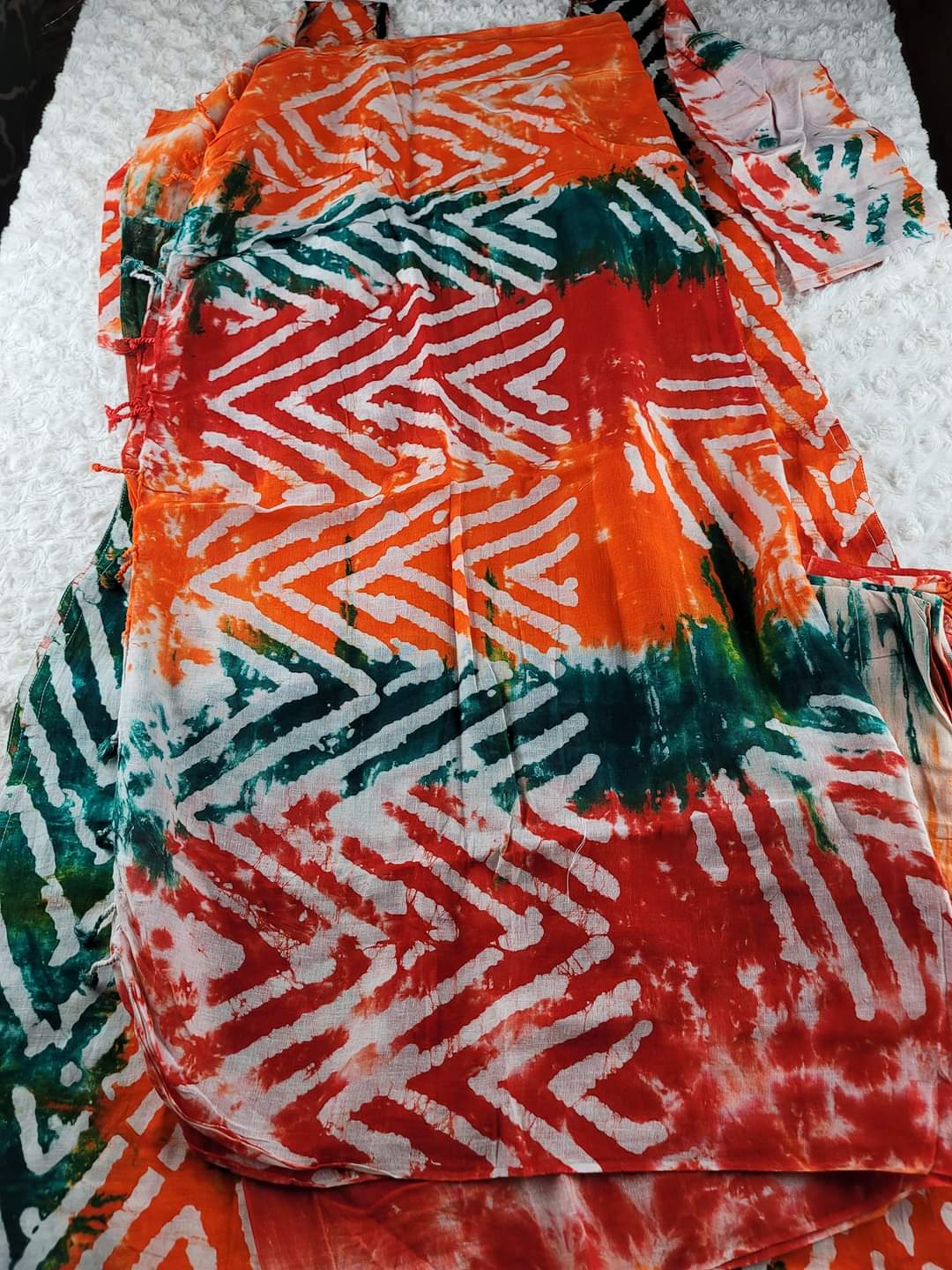 Falgun special Bangladeshi batik salwer kamiz