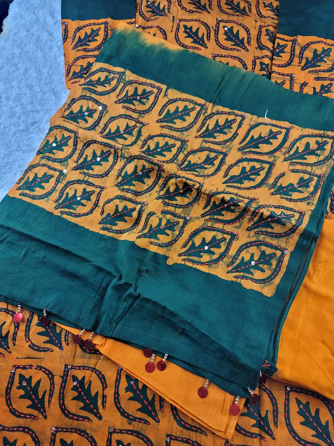 Falgun special Bangladeshi batik salwer kamiz