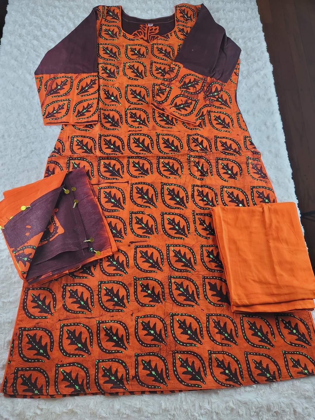 Falgun special Bangladeshi batik salwer kamiz