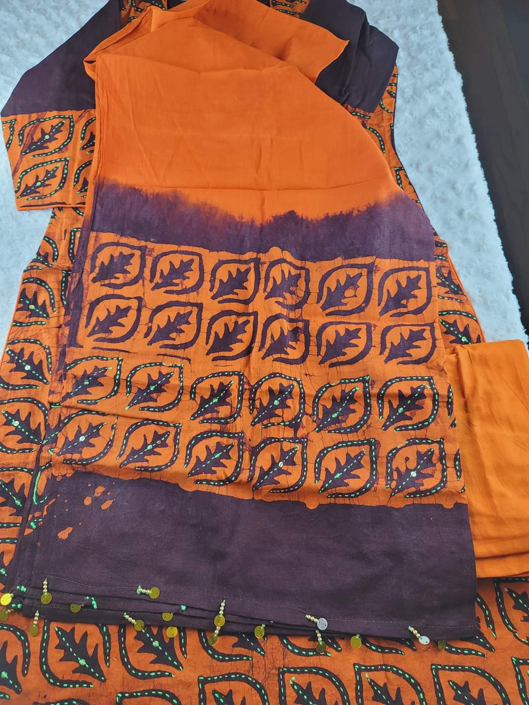 Falgun special Bangladeshi batik salwer kamiz