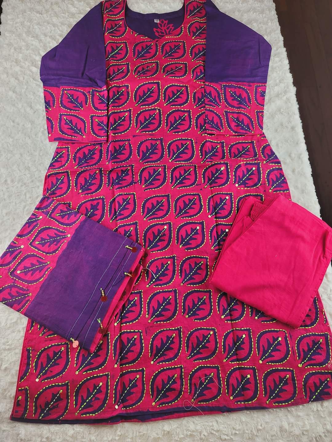 Falgun special Bangladeshi batik salwer kamiz