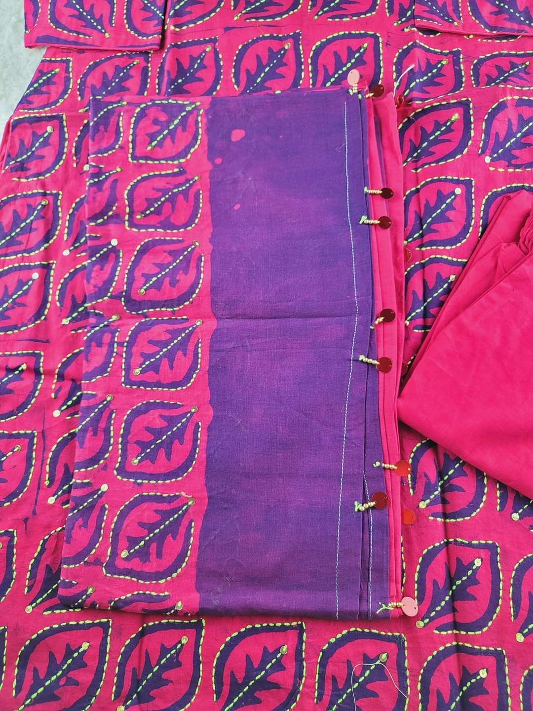Falgun special Bangladeshi batik salwer kamiz
