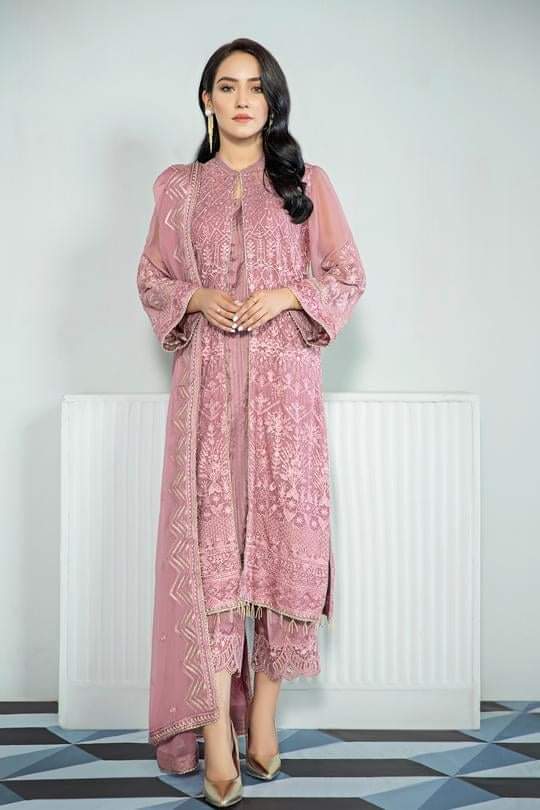 Alizeh Embroidered Chiffon Collection 2021-100% Original Guaranteed