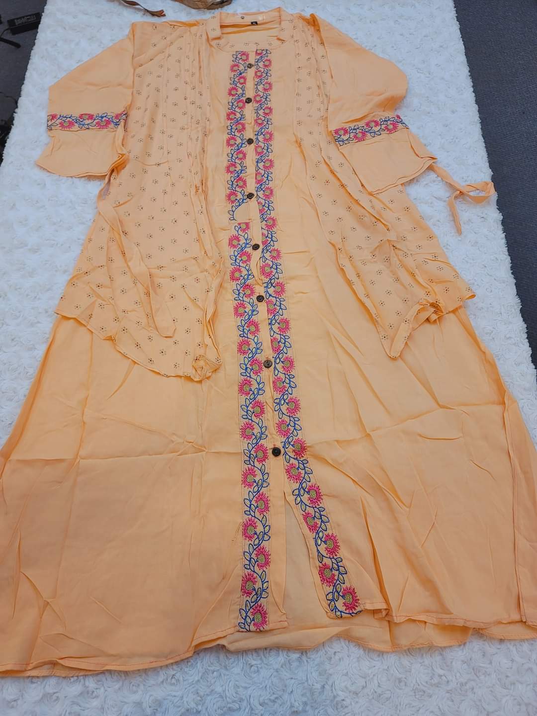 Long lilen kurti