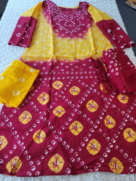 Bangladeshi batik salwer kamiz