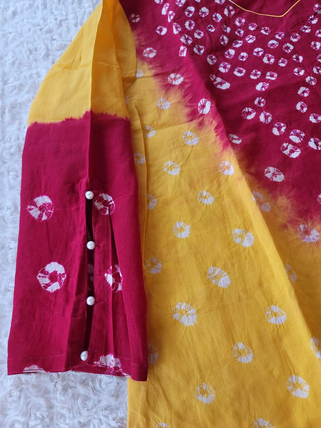 Bangladeshi batik salwer kamiz