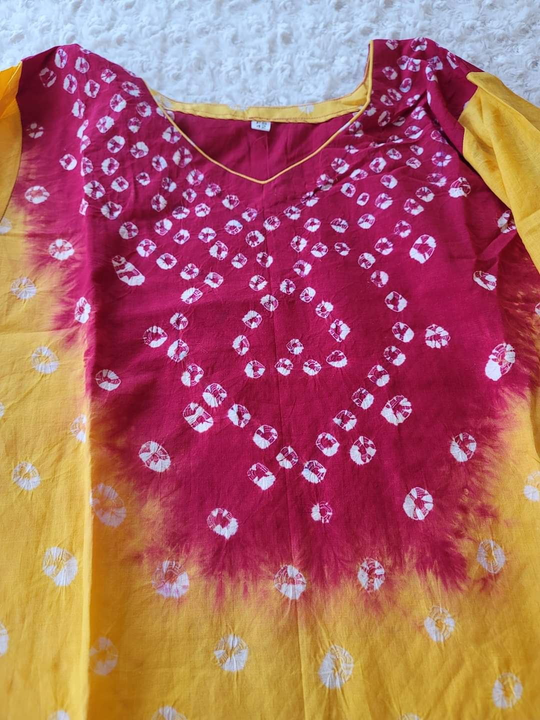 Bangladeshi batik salwer kamiz