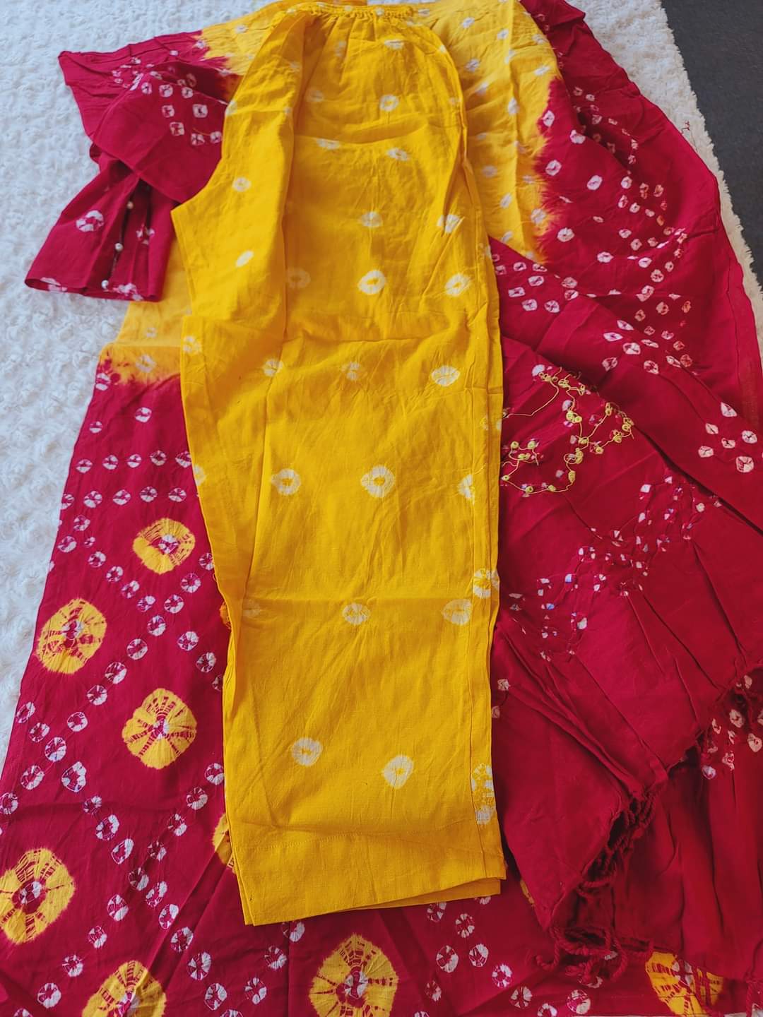 Bangladeshi batik salwer kamiz