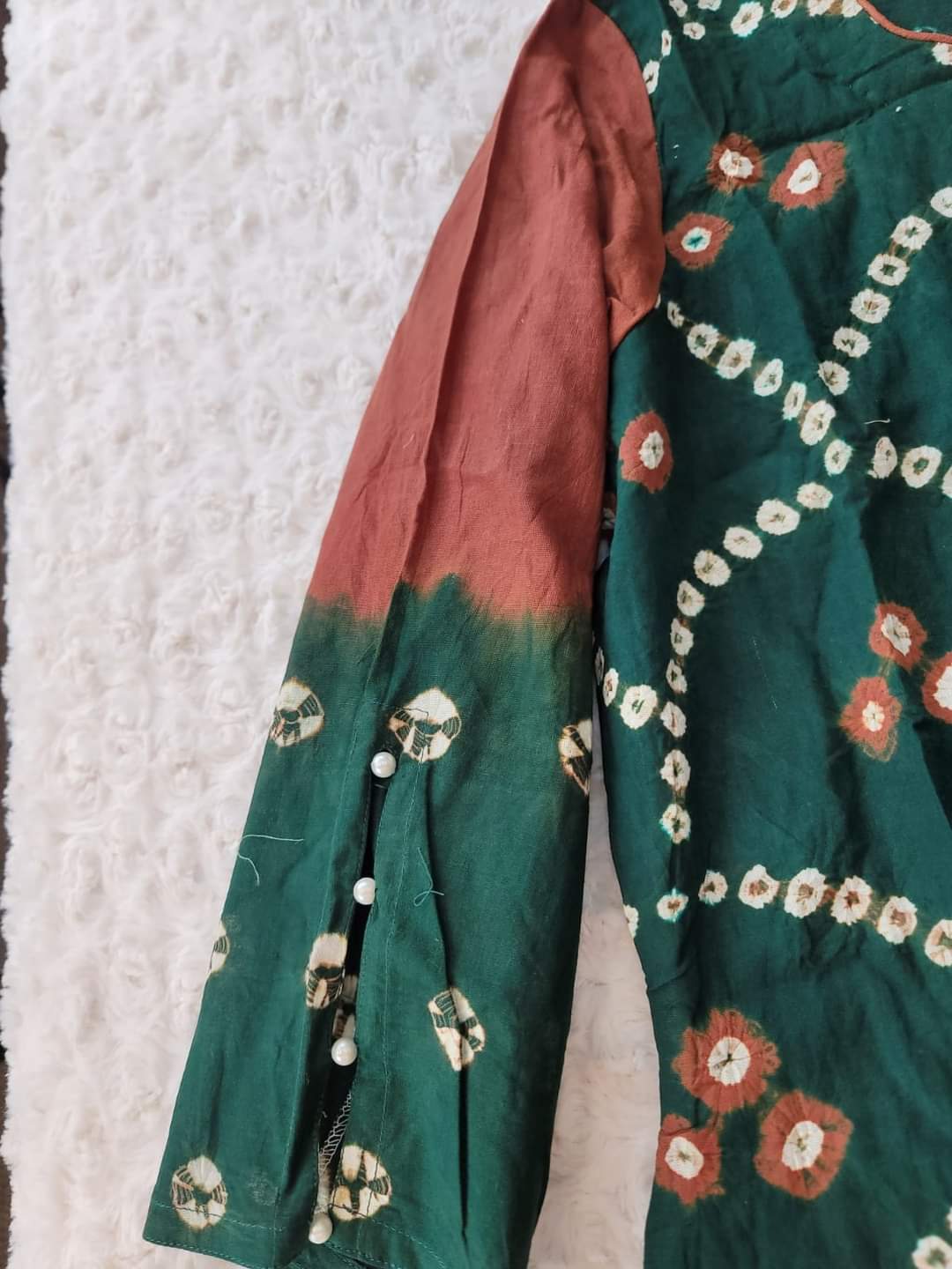 Bangladeshi batik salwer kamiz