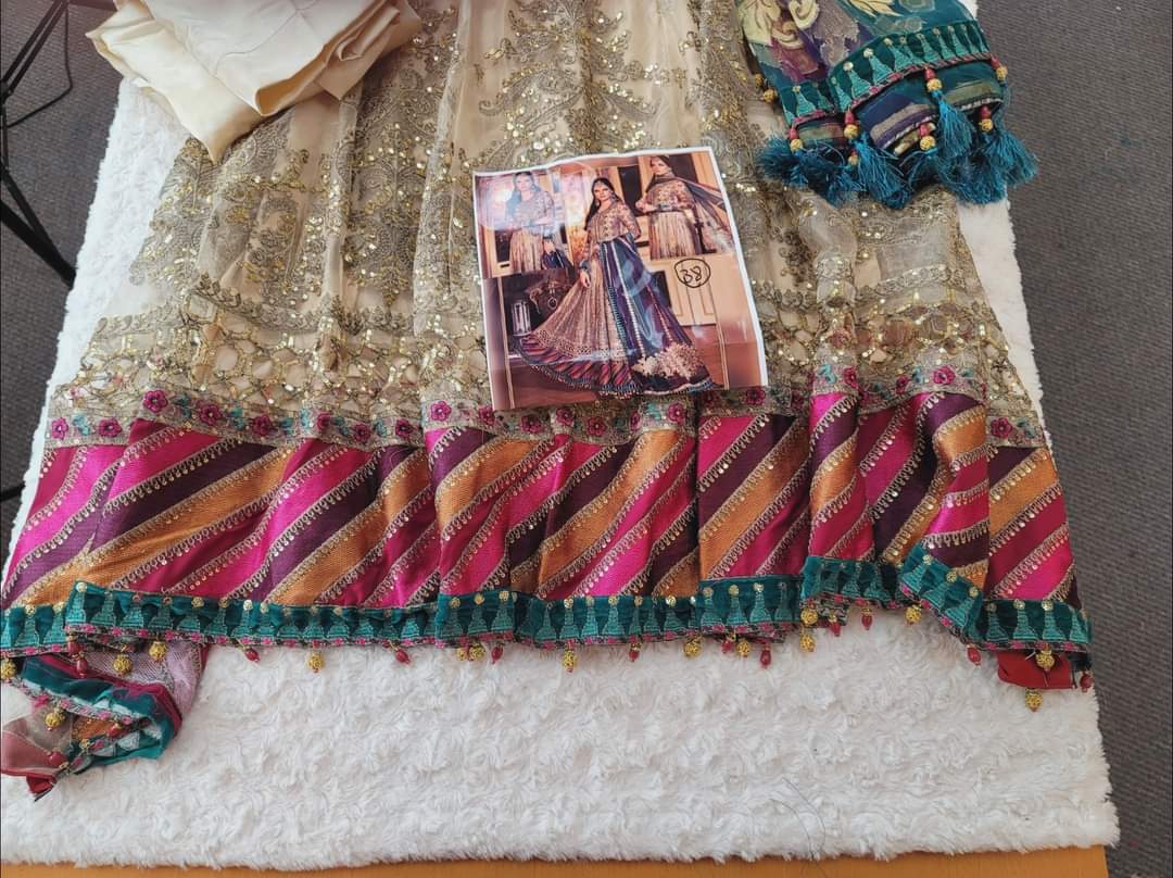 Pakistani Stitched Embroidery Party Wear Dresses Ready To Ship