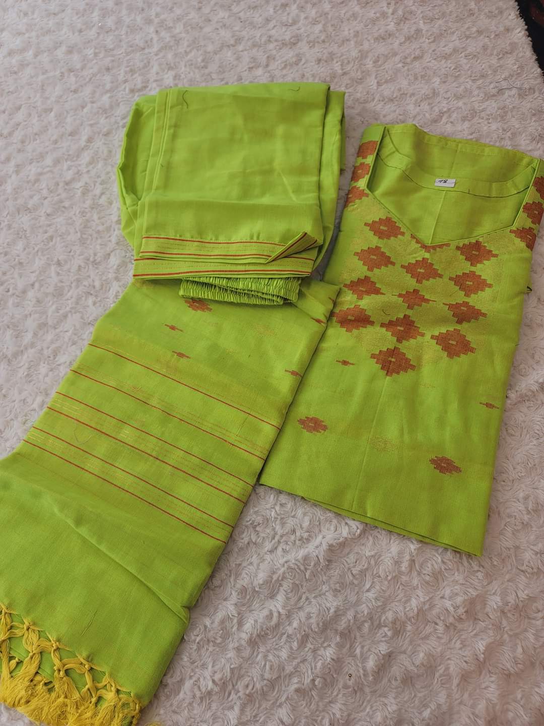 Jamdani salwar kamiz