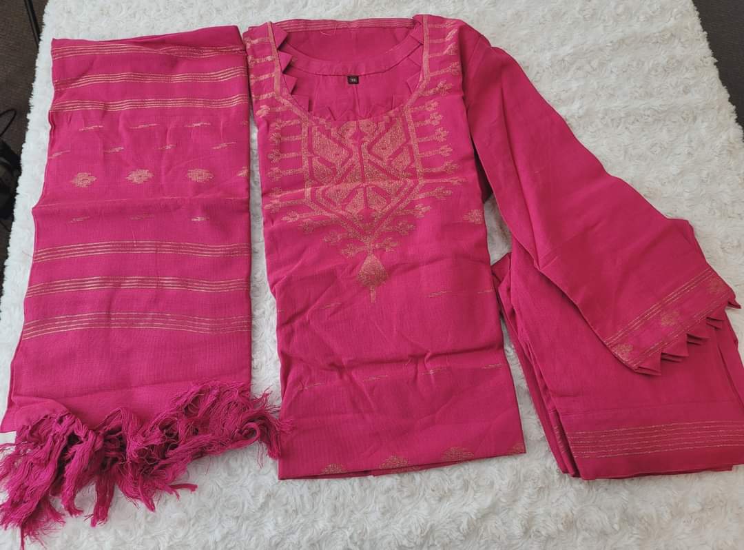 Bangladeshi Jamdani salwar kamiz