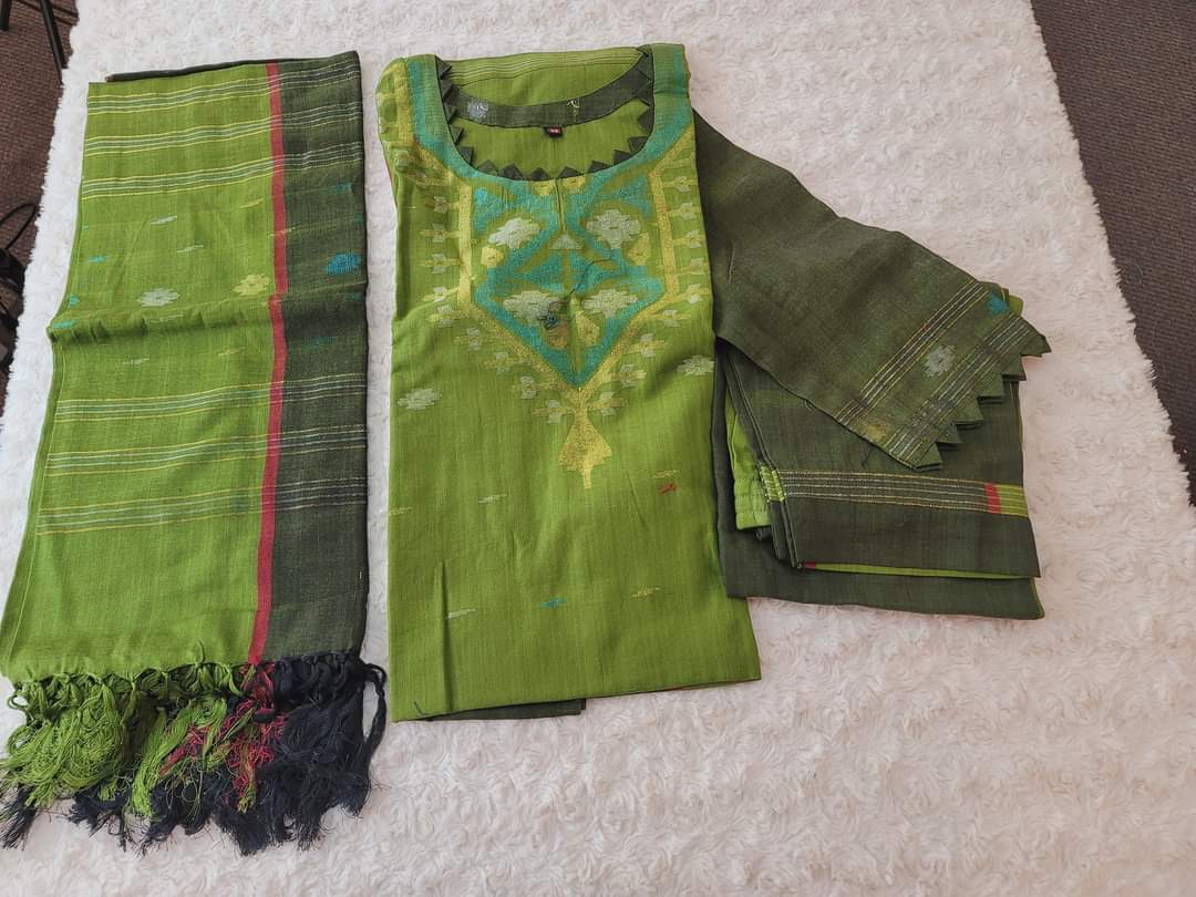 Bangladeshi Jamdani salwar kamiz