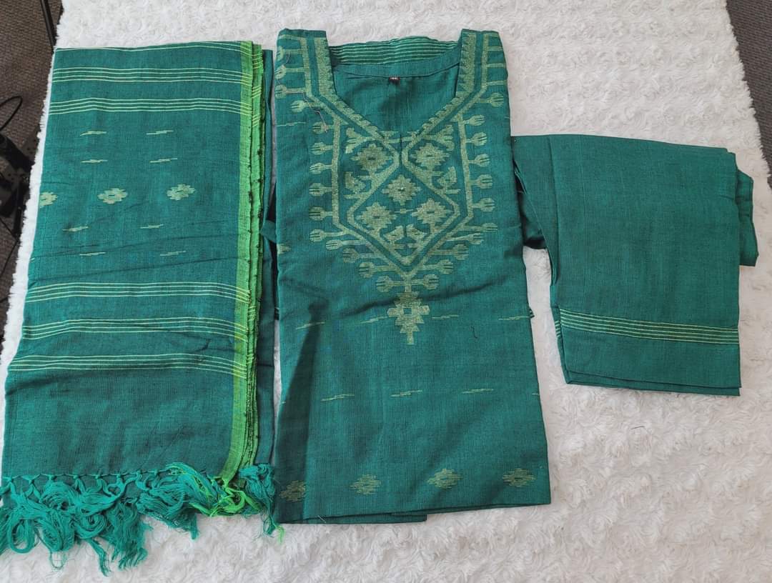 Bangladeshi Jamdani salwar kamiz