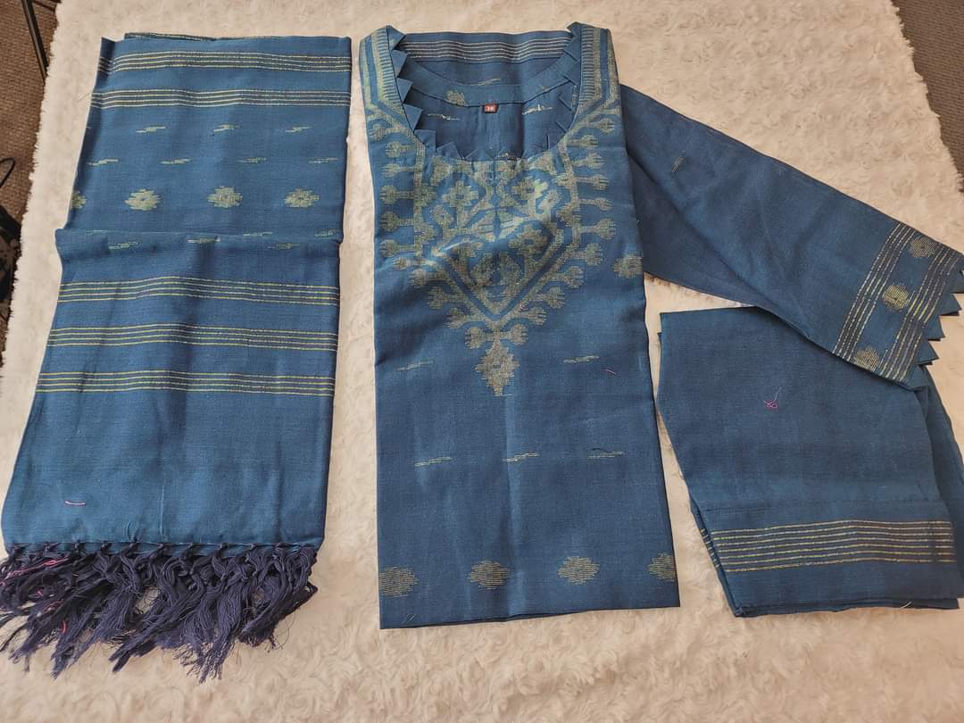 Bangladeshi Jamdani salwar kamiz