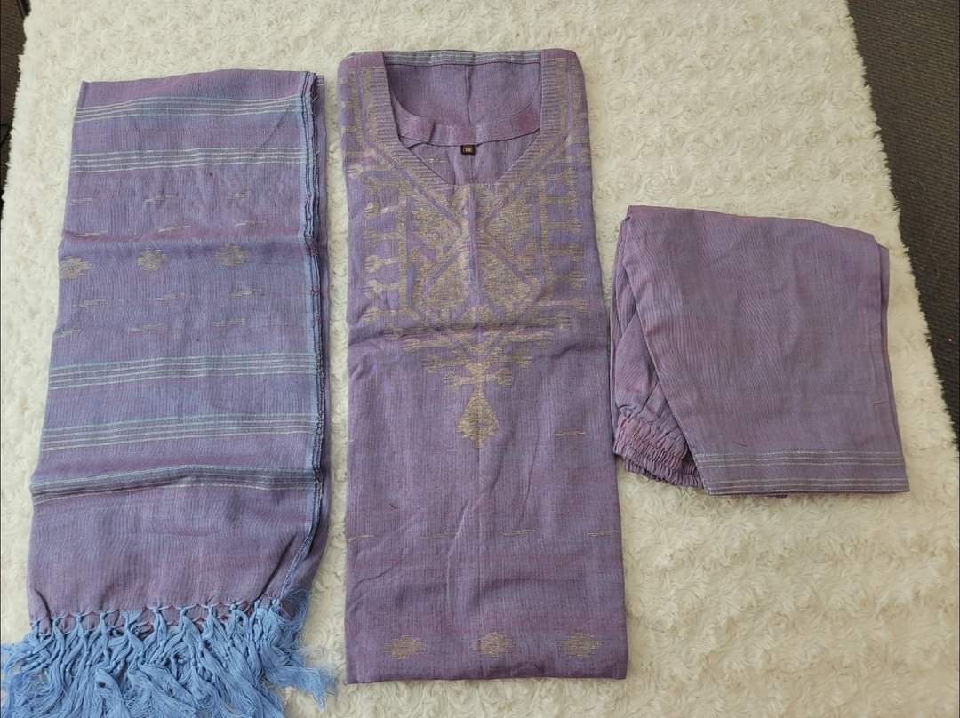 Bangladeshi Jamdani salwar kamiz