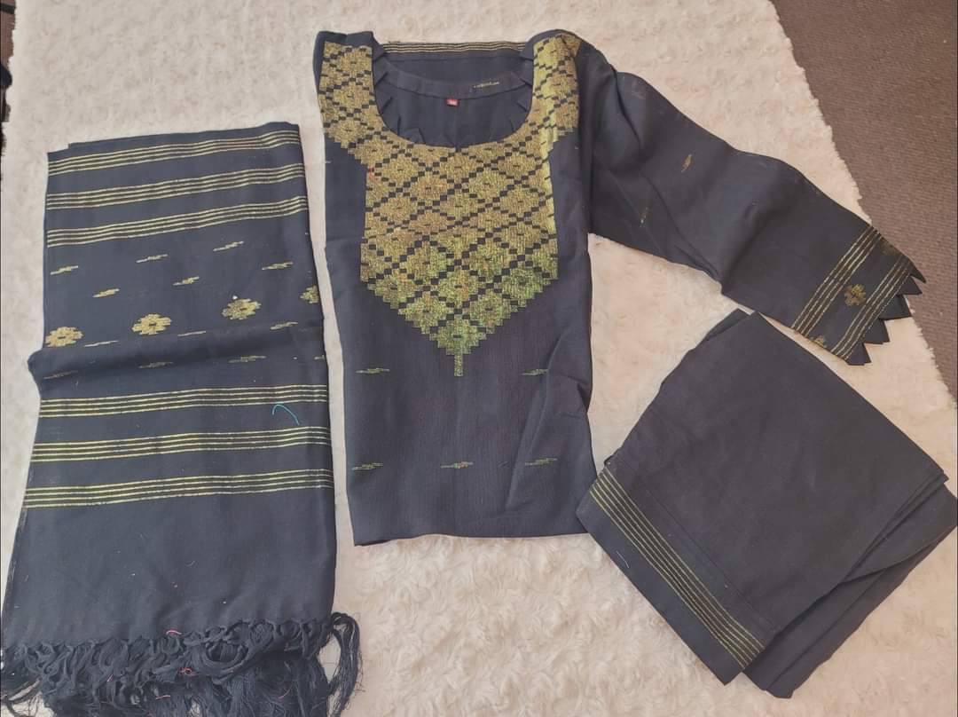 Bangladeshi Jamdani salwar kamiz