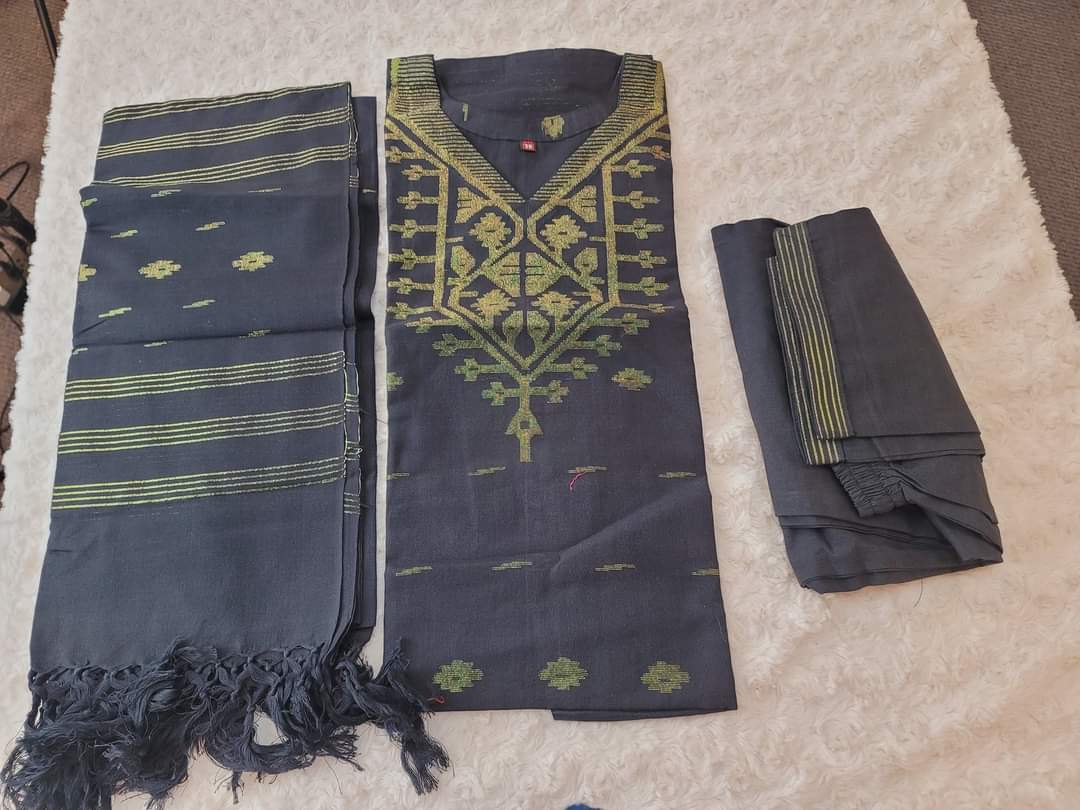 Bangladeshi Jamdani salwar kamiz